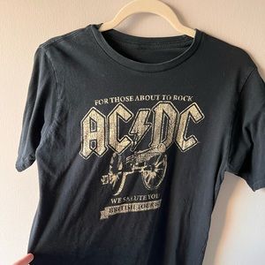 AC/DC authentic Band Tee 1982 For those about to rock